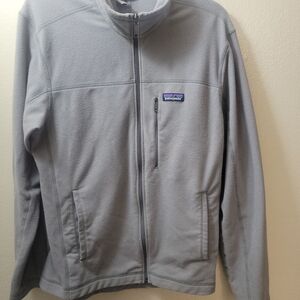 Patagonia Women Gray Fleece Jacket